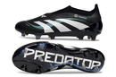 Chuteira Campo Adidas Predator LL Elite FG Preto, Branco e Azul