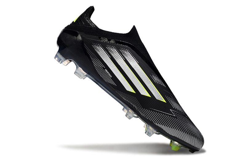 Chuteira Campo Adidas F50+ LL FG Preta e Verde