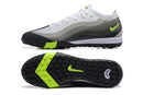 Chuteira Society Nike Air Zoom Mercurial Vapor 16 Elite TF Branca, Cinza e Verde