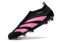 Chuteira Campo Adidas Predator LL Elite FG Preta e Rosa