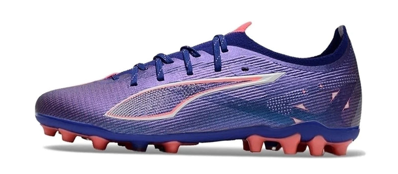 Chuteira Society Puma Ultra 5 Ultimate MG Roxo "Formula Pack"