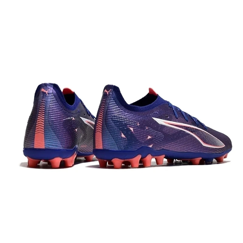 Chuteira Society Puma Ultra 5 Ultimate MG Roxo "Formula Pack"