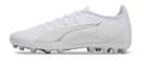 Chuteira Society Puma Ultra 5 Ultimate MG Branca